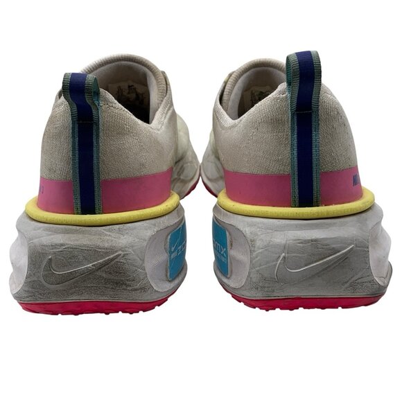 NIKE Invincible Run 3 Running Shoes Mens Sz 15 White Blue Pink Zoom X Sneaker - Picture 10 of 16